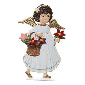 AC04 Angel with Flower Basket