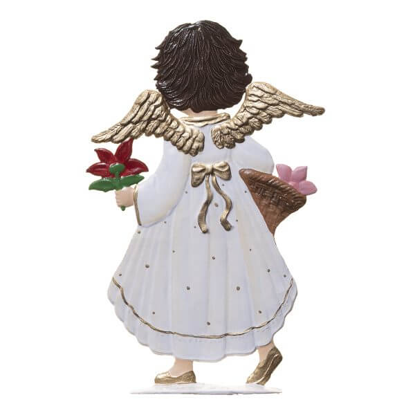 AC04 R Angel with Flower Basket AC04 R Angel with Flower Basket
