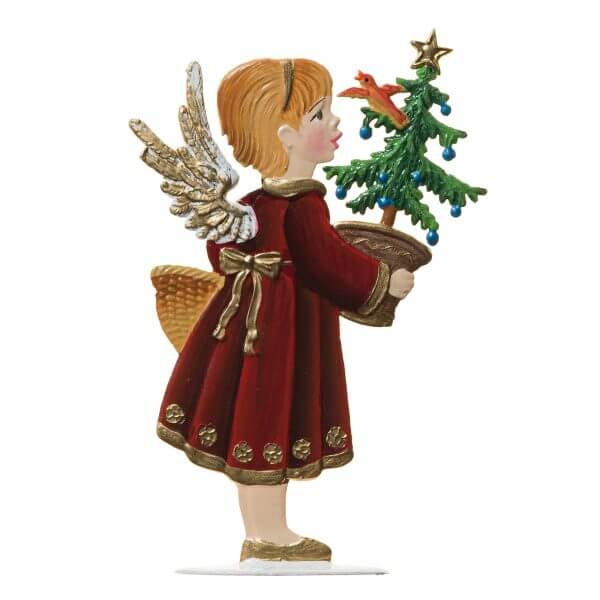 AC07 R Angel with Tree and Basket AC07 R Angel with Tree and Basket