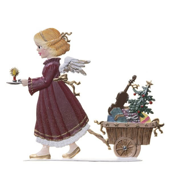 AC18 R Angel Pulling Gift Wagon AC18 R Angel Pulling Gift Wagon