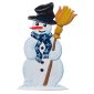 CM02 Standing Snowman