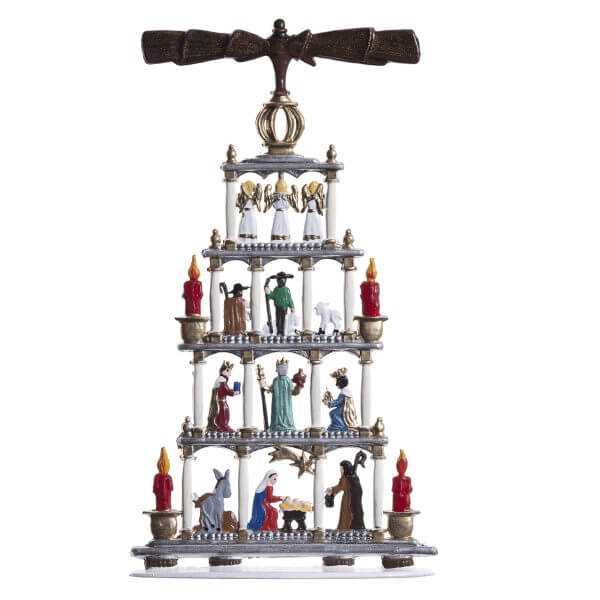 CM03 R Standing Nativity Pyramid CM03 R Standing Nativity Pyramid