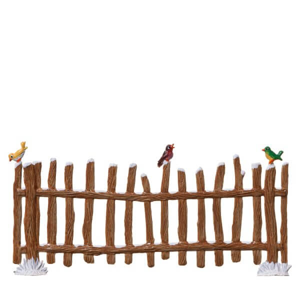 CM22 R Garden Wooden Femce in Winter CM22 R Garden Wooden Femce in Winter