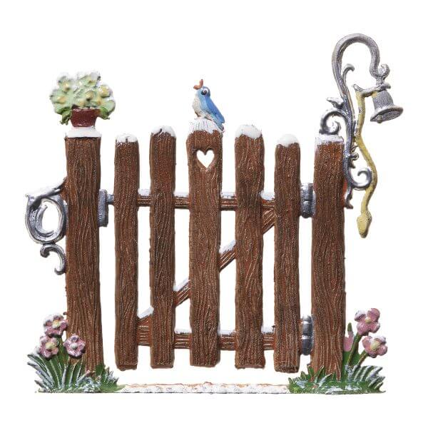CM23 R Garden Wooden Gate in Winter CM23 R Garden Wooden Gate in Winter