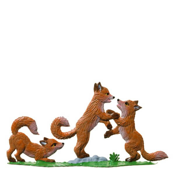 CM27 Playful Foxes