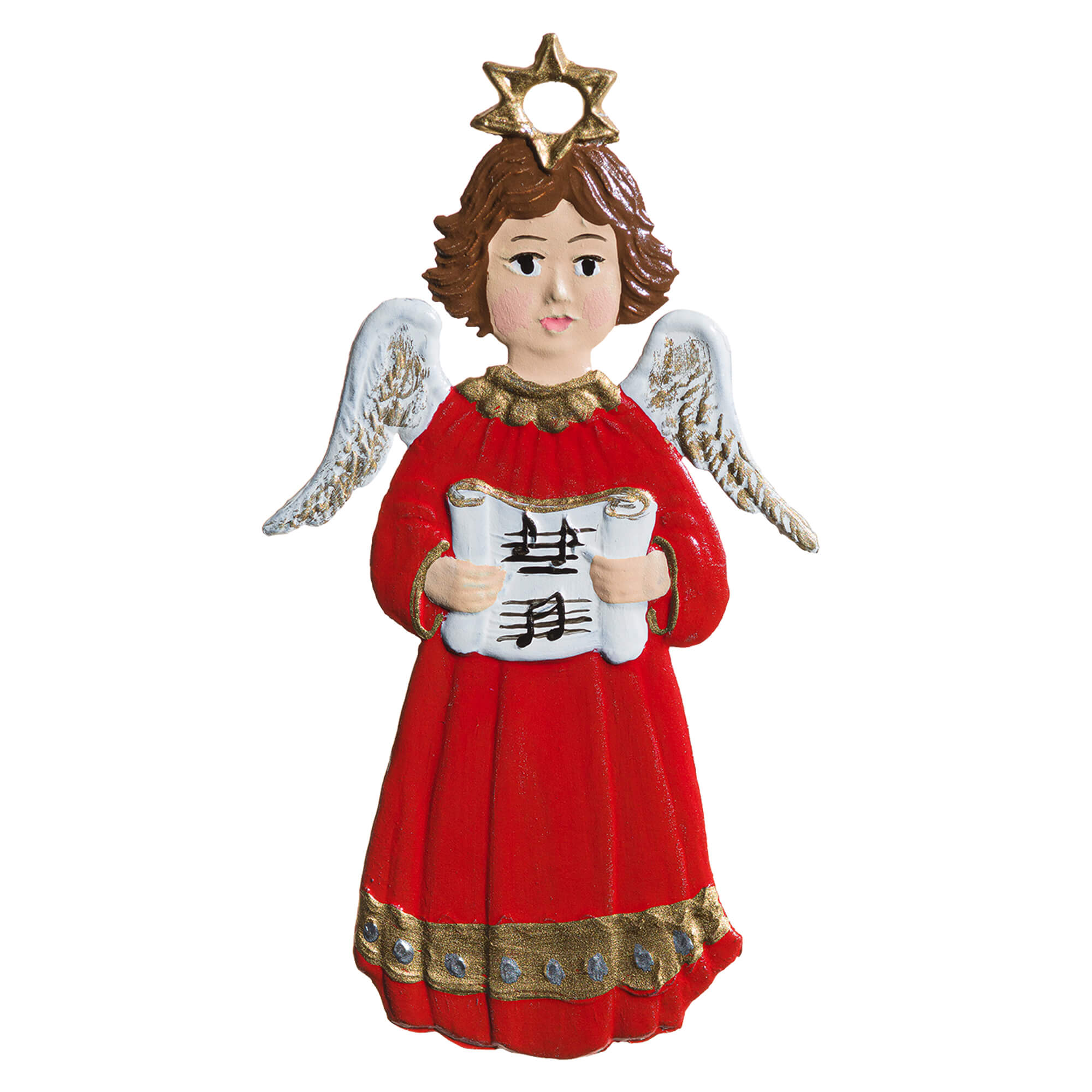 CO006 Angel with Songbook Ornament