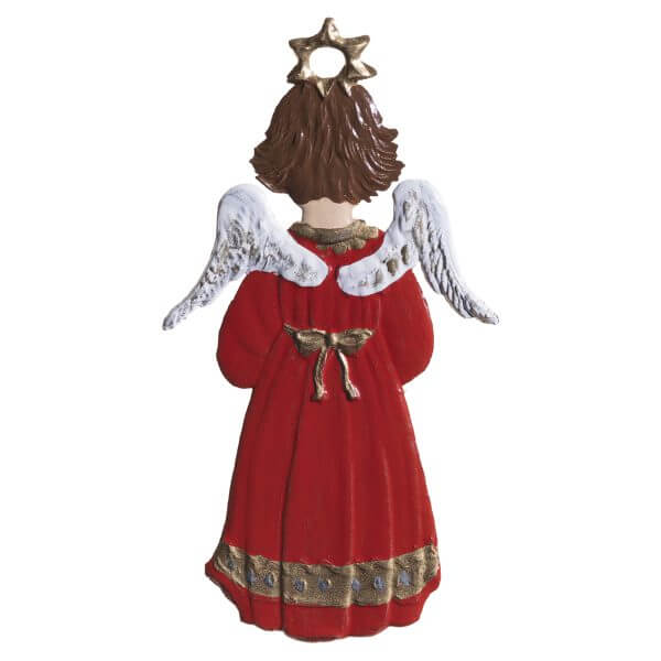 CO006 R Angel with Songbook Ornament CO006 R Angel with Songbook Ornament