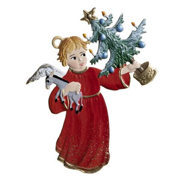 CO009 Angel with Tree Ornament