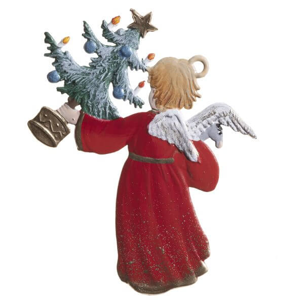 CO009 R Angel with Tree Ornament CO009 R Angel with Tree Ornament