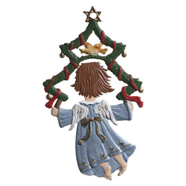 CO018 R Flying Angel with Christmas Tree Ornament CO018 R Flying Angel with Christmas Tree Ornament