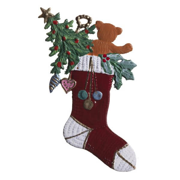 CO055 R Christmas Stockin Ornament CO055 R Christmas Stockin Ornament