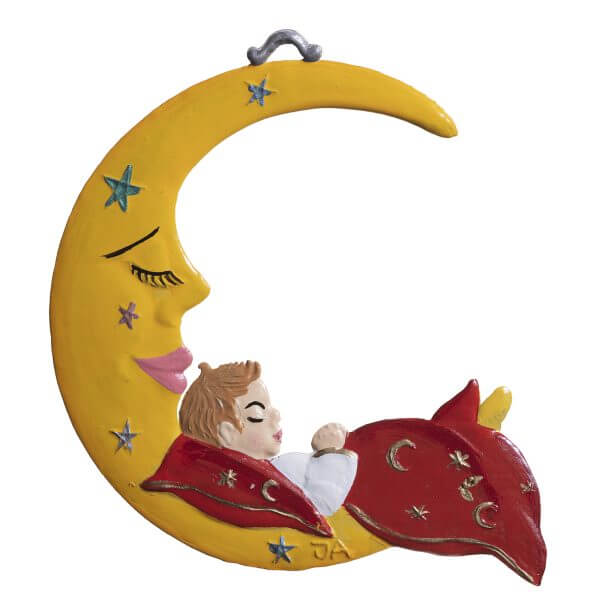 CO057 R Sleeping Angel Ornament CO057 R Sleeping Angel Ornament