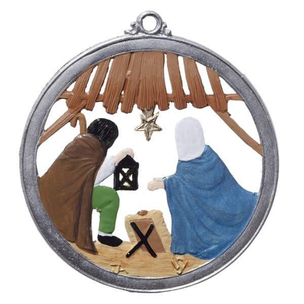 CO066 R Nativity Ornament CO066 R Nativity Ornament