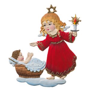 CO105 Angel and Baby Ornament