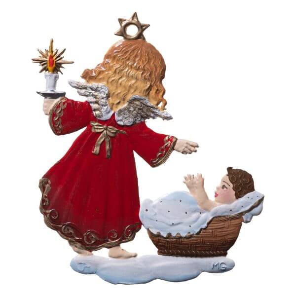 CO105 R Angel and Baby Ornament CO105 R Angel and Baby Ornament