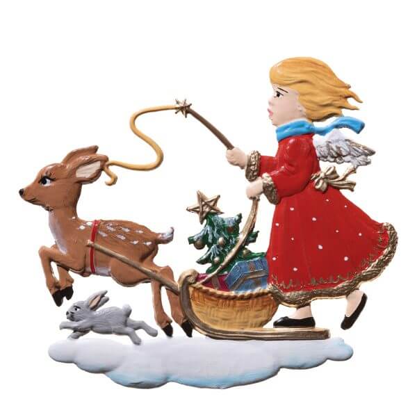 CO109 R Sleigh Ride Ornament CO109 R Sleigh Ride Ornament