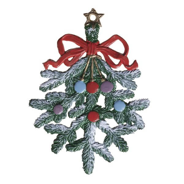 CO117 R Christmas Spray Ornament CO117 R Christmas Spray Ornament