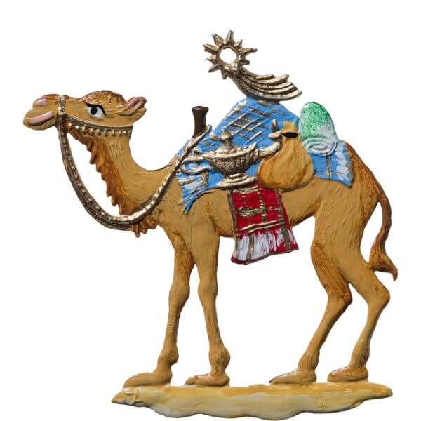 CO126 Christmas Camel Ornament