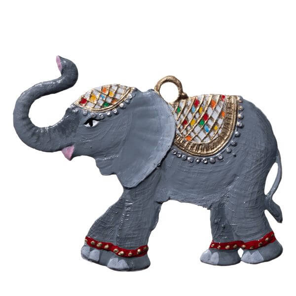 CO127 R Christmas Elephant Ornament CO127 R Christmas Elephant Ornament