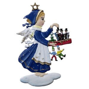 CO129 Christmas Market Seller Ornament