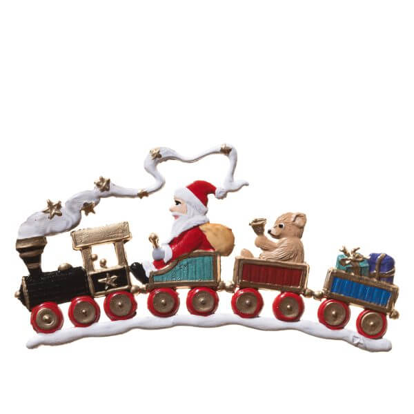 CO130 R Nikolaus in Train Ornament CO130 R Nikolaus in Train Ornament