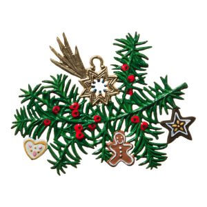CO136 Decorated Branch Ornament