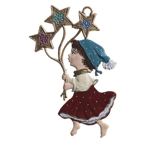 CO138 R Girl Elfkin Ornament CO138 R Girl Elfkin Ornament