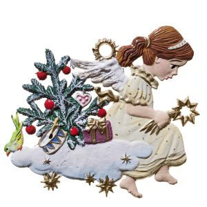 CO140 Angel on High Ornament