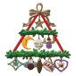 CO143 Small Gift Pyramid Ornament