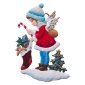 CO147 R Little Angels Stocking Ornament