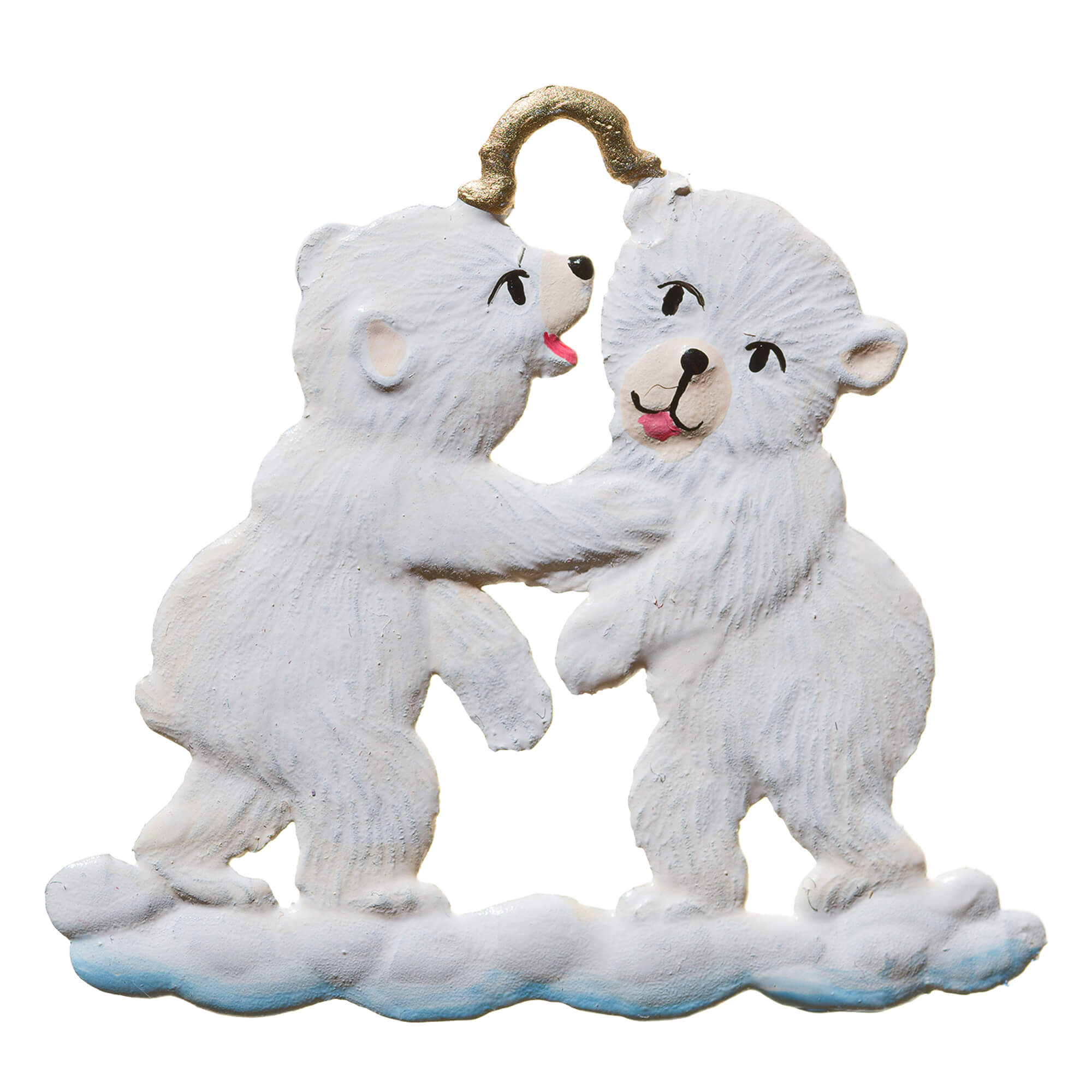 CO152 Polar Bear Twins Ornament