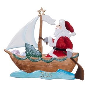 AHOY! Santa Ornament by Wilhelm Schweizer