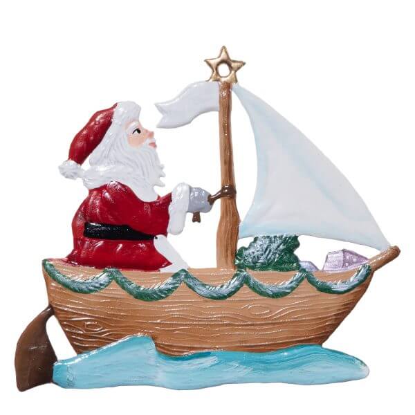 AHOY! Santa Ornament by Wilhelm Schweizer Reverse AHOY! Santa Ornament by Wilhelm Schweizer Reverse