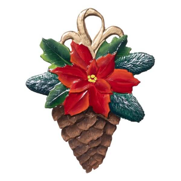 CO165 R Christmas Pine Cone Ornamnt CO165 R Christmas Pine Cone Ornamnt
