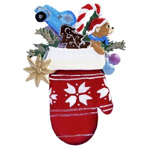 Christmas Mitten Ornament by Wilhelm Schweizer Image