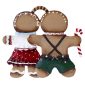 Gingerbread Couple Ornament by Wilhelm Schweizer Reverse Image