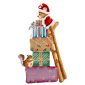 Teddy Building a Gift Tower by Wilhelm Schweizer Reverse Image
