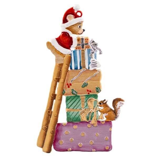 Teddy Building a Gift Tower by Wilhelm Schweizer Teddy Building a Gift Tower by Wilhelm Schweizer Image