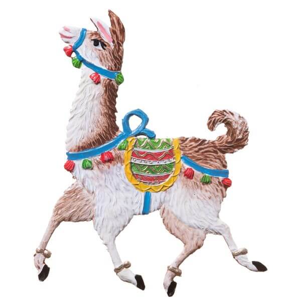 Llama Ornament by Wilhelm Schweizer Reverse Llama Ornament by Wilhelm Schweizer Reverse Image