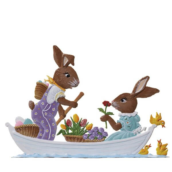 EC20 R Bunny Couple in Boat EC20 R Bunny Couple in Boat