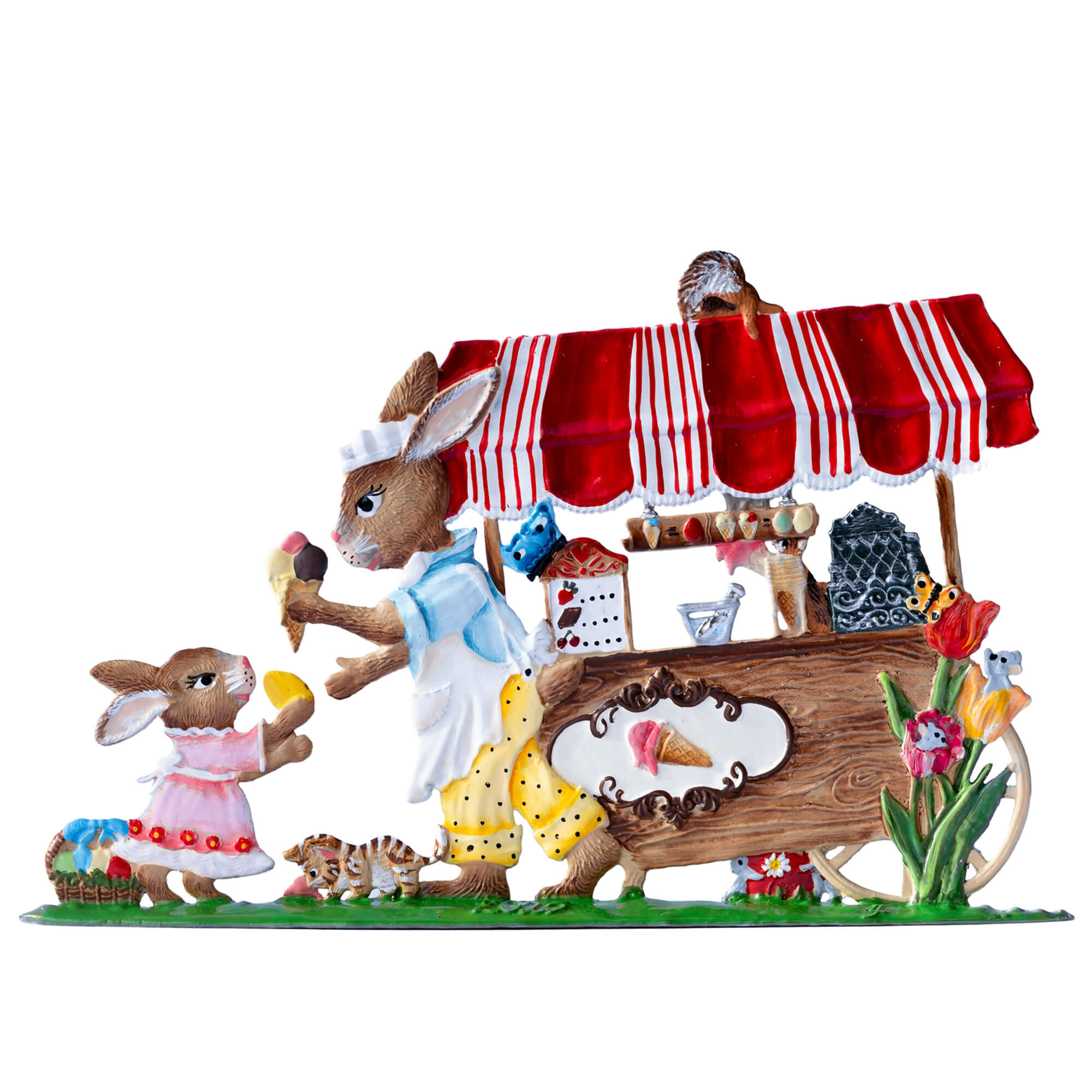 Ice Cream Vendor Bunny by Wilhelm Schweizer - EC39 - Wilhelm