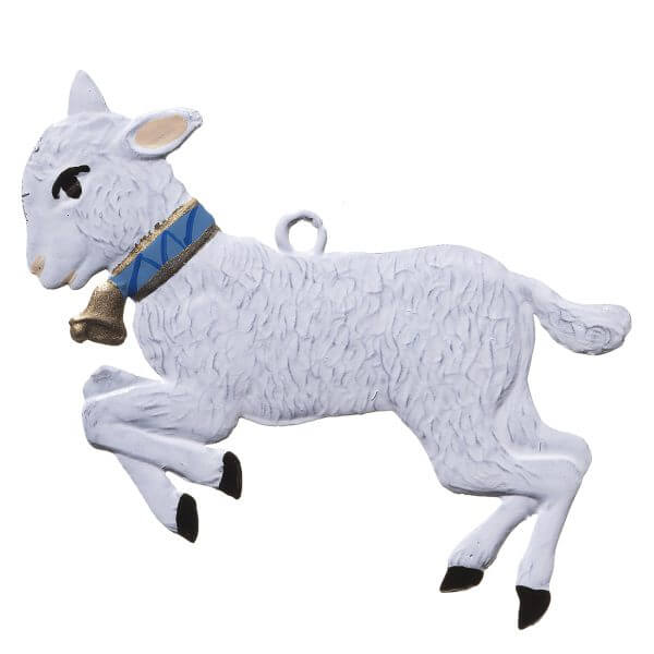 EO15 R Little Lamb Ornament EO15 R Little Lamb Ornament