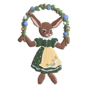 EO28 Bunny Jumping Ornament