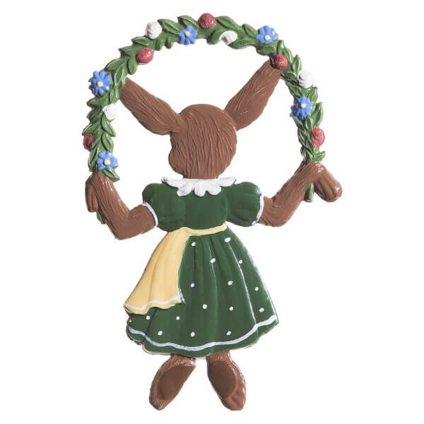 EO28 R Bunny Jumping Ornament EO28 R Bunny Jumping Ornament