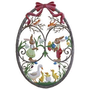 EO31 Large Hanging Easter Egg Ornament
