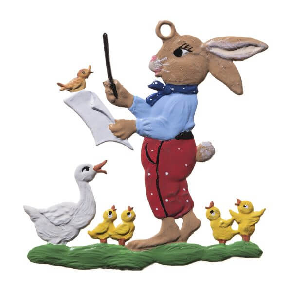 EO46 R Maestro Bunny Ornament EO46 R Maestro Bunny Ornament