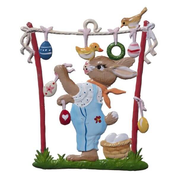 EO73 R Bunny Laundry Ornament EO73 R Bunny Laundry Ornament