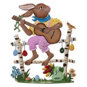 EO83 Troubadour Bunny Ornament