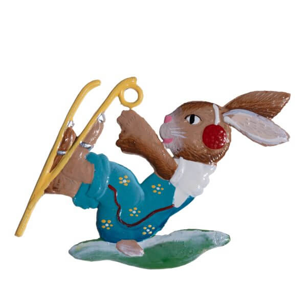 Oops! Bunny Ornament by Wilhelm Schweizer Reverse Image Oops! Bunny Ornament by Wilhelm Schweizer Reverse Image