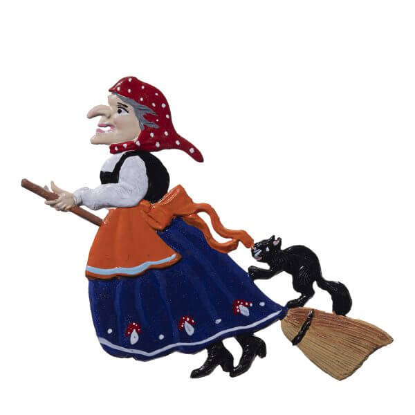 MO03 R Witch Ornament MO03 R Witch Ornament